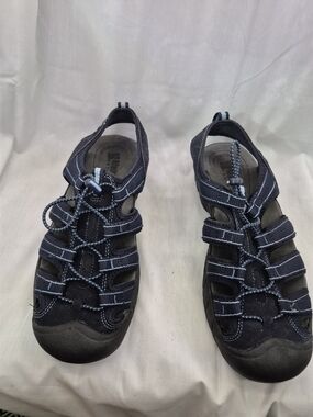 Alpine Design Navy Blue Strappy Sandals